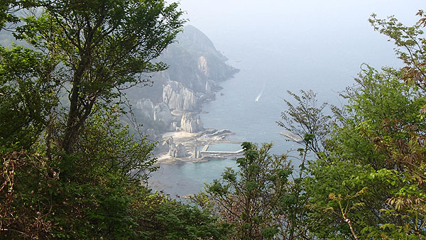 展望台からの仏ヶ浦